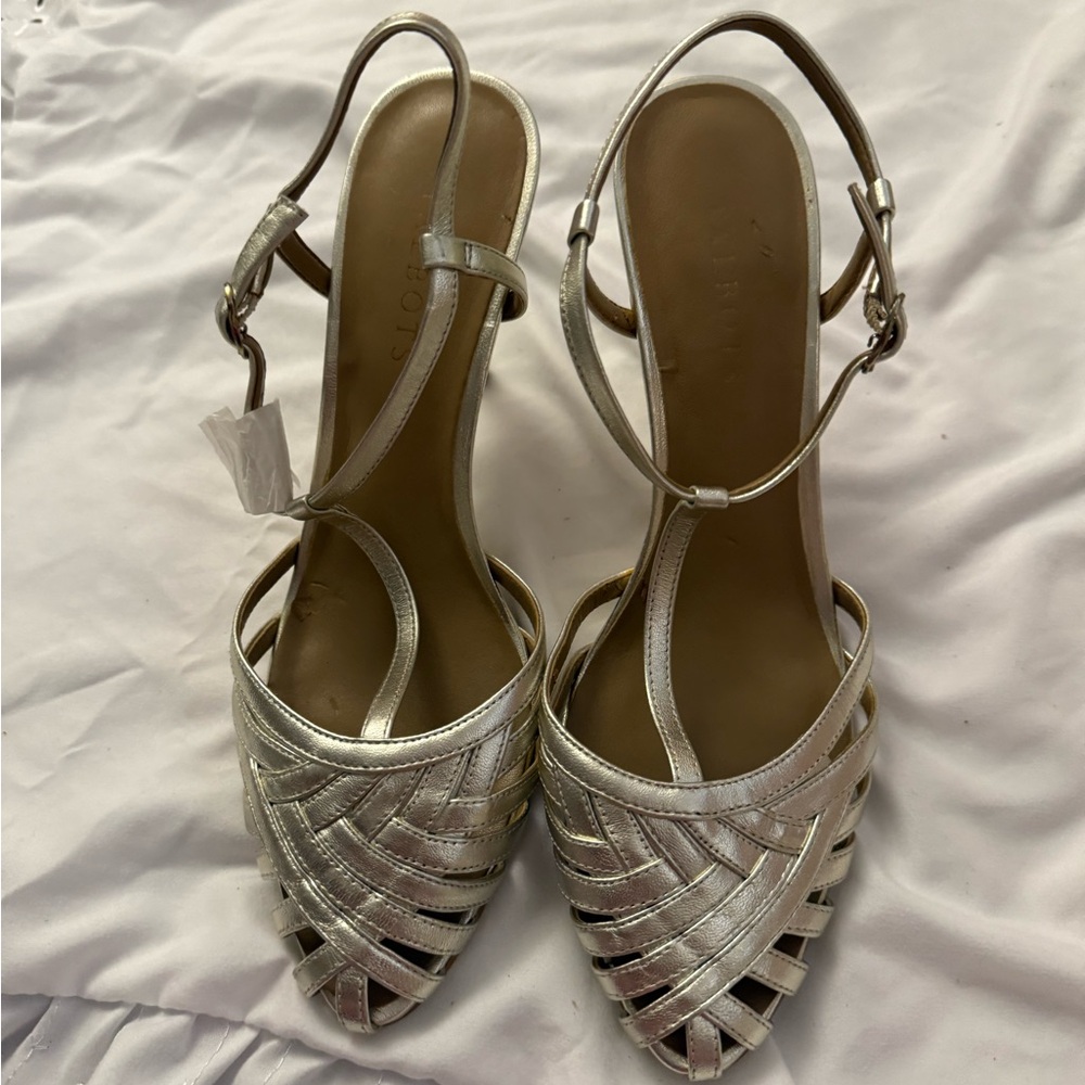 Talbots gold Strappy Sandals